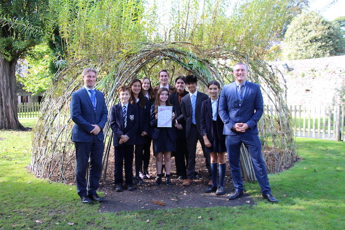 Wells Cathedral School receives prestigious Wellbeing Award