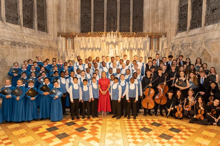 HRH The Duchess of Edinburgh attends fundraising concert