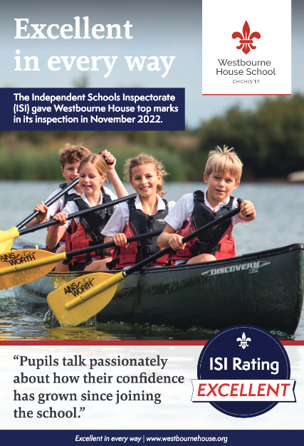 'Excellent in every way' - Westbourne House gets top marks from the ISI Inspectorate