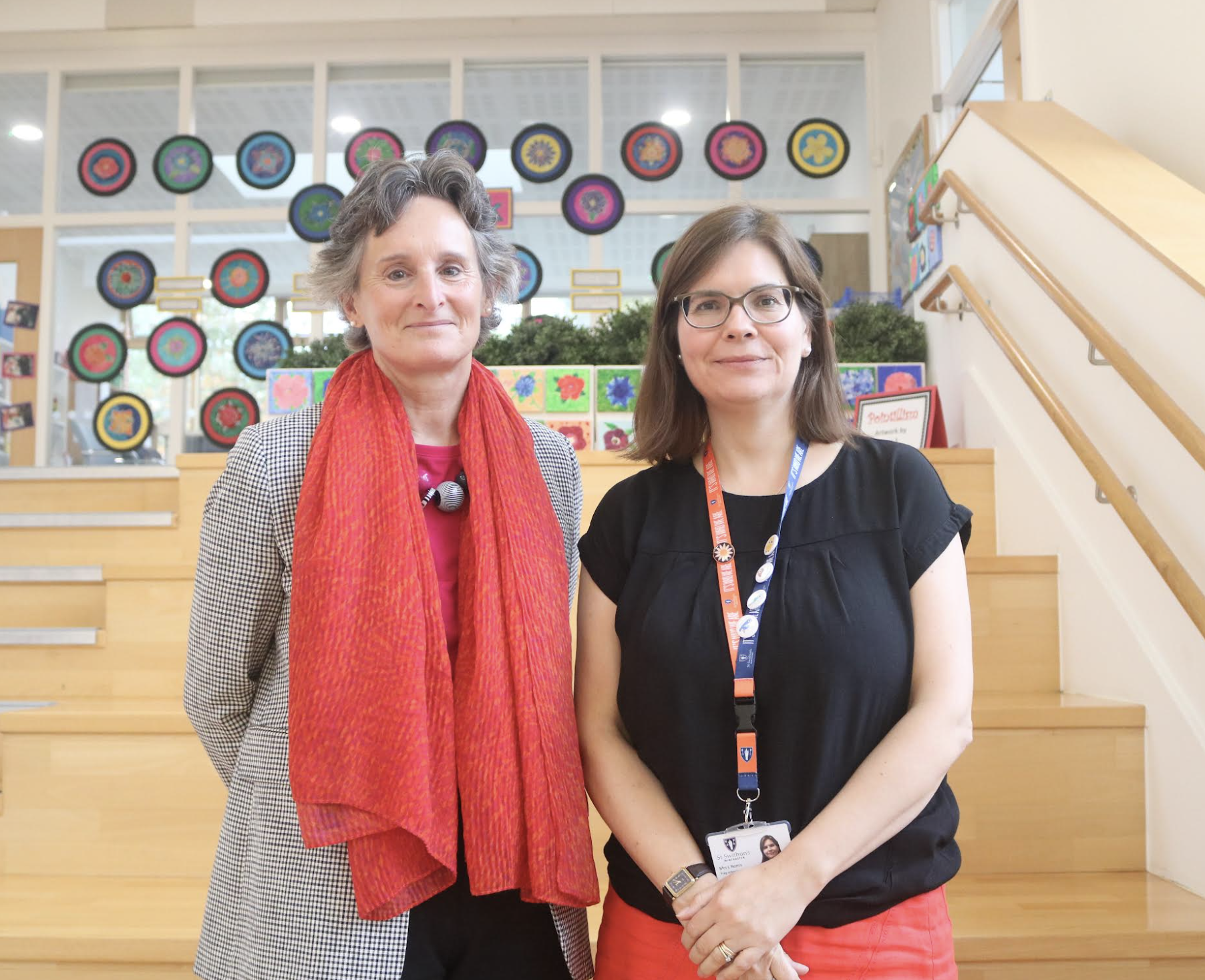 Flick Drummond MP Visits St Swithun's School
