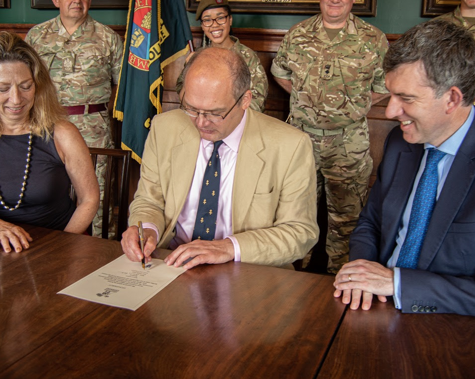 Stonyhurst reaffirms pledge to support the Armed Forces Community