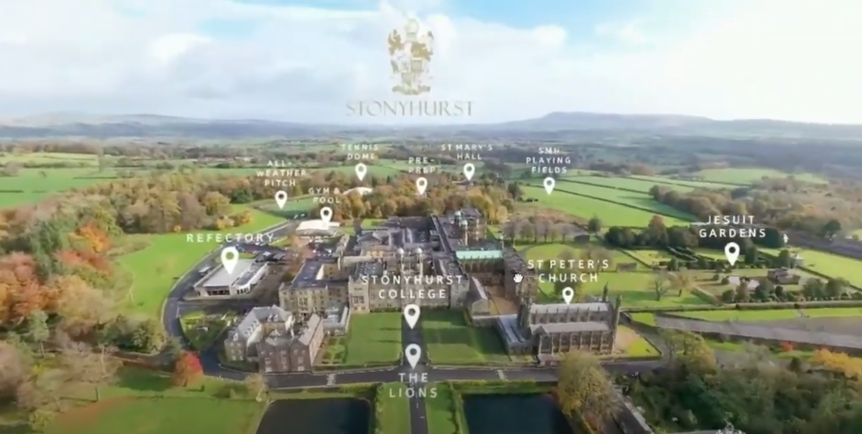 Stonyhurst's 360° Immersive Virtual Tour
